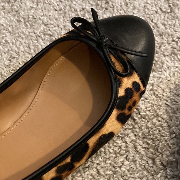 J Crew leopard ballet flats - Picture 3 of 3